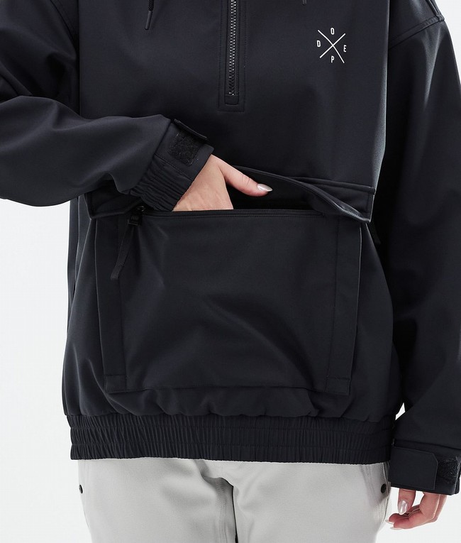 Women Dope Cyclone W Ski Jackets Black | HYMFQXO-79