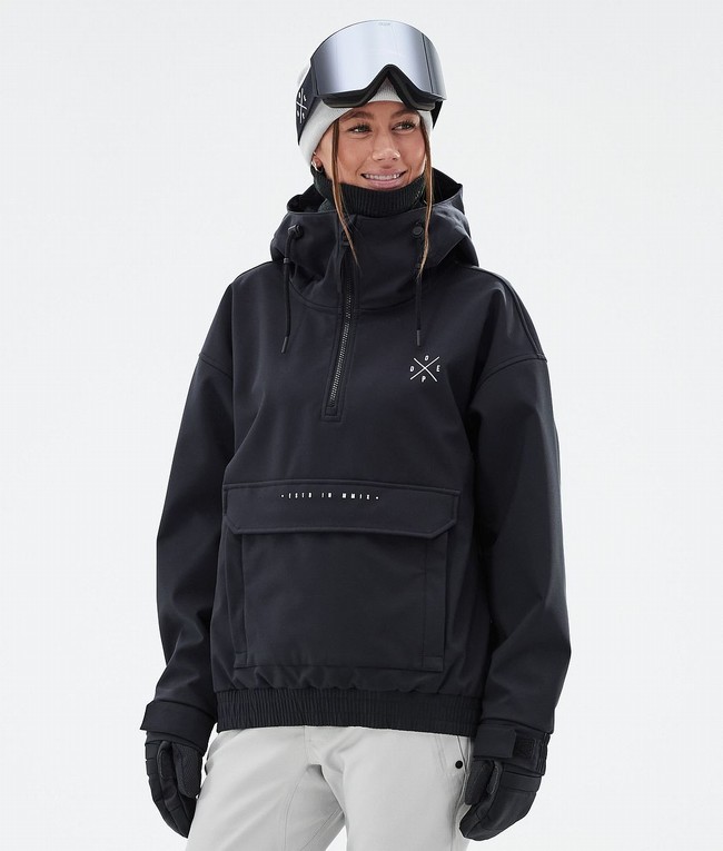 Women Dope Cyclone W Ski Jackets Black | HYMFQXO-79