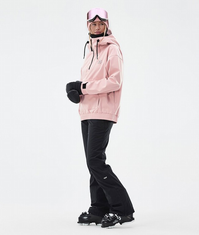 Women Dope Cyclone W Ski Jackets Pink | YNDLWSX-36