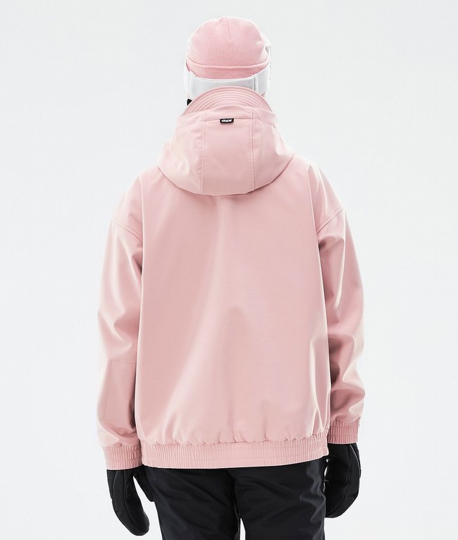 Women Dope Cyclone W Ski Jackets Pink | YNDLWSX-36