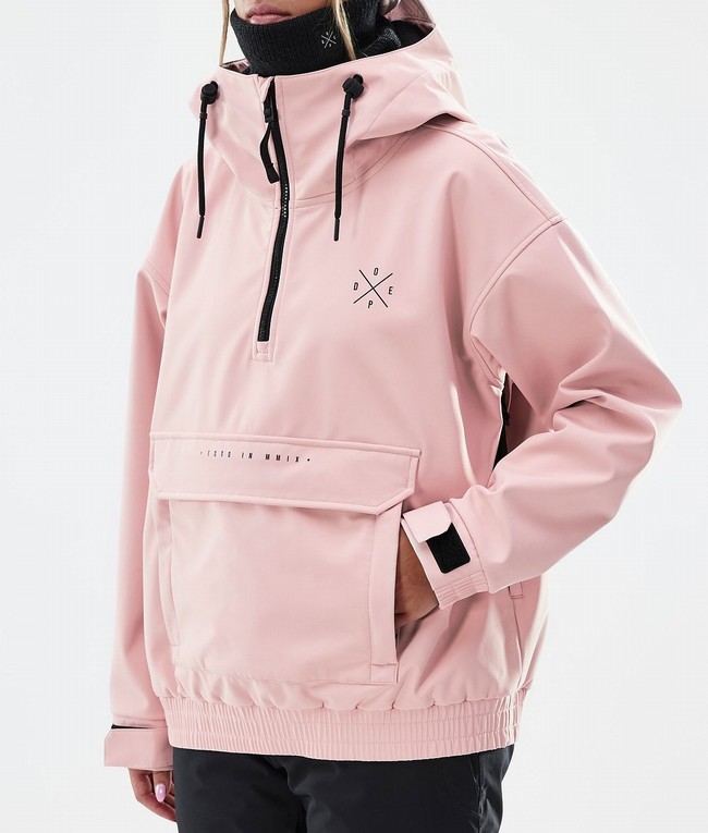 Women Dope Cyclone W Ski Jackets Pink | YNDLWSX-36