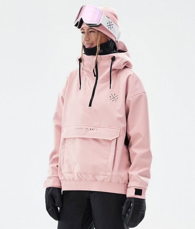 Women Dope Cyclone W Ski Jackets Pink | YNDLWSX-36