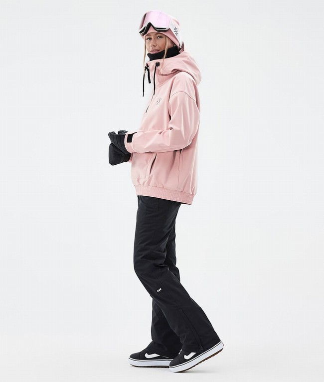 Women Dope Cyclone W Snowboard Jackets Pink | UMJBZIG-23