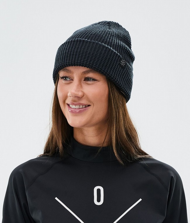 Women Dope Fisherman Beanie Black | PWSHQRV-96