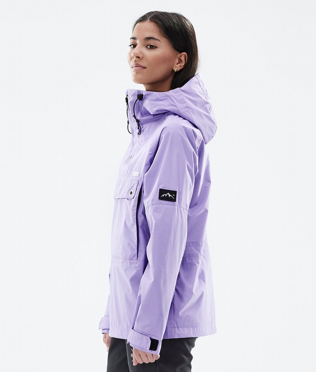 Women Dope Hiker Light W Outdoor Jackets Purple | GTFVOQR-23