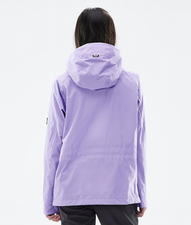 Women Dope Hiker Light W Outdoor Jackets Purple | GTFVOQR-23