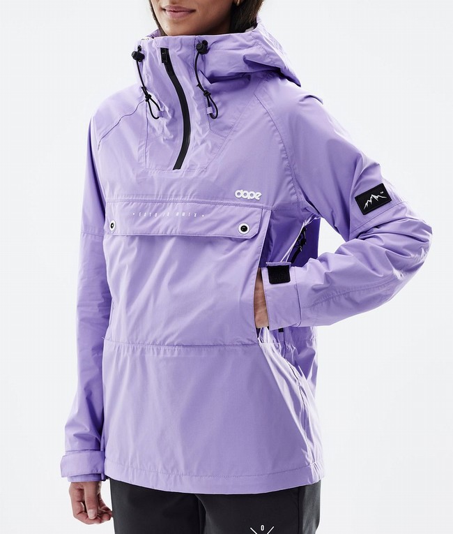 Women Dope Hiker Light W Outdoor Jackets Purple | GTFVOQR-23