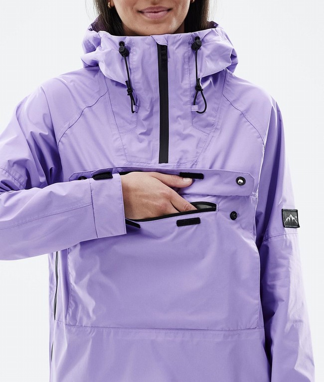 Women Dope Hiker Light W Outdoor Jackets Purple | GTFVOQR-23