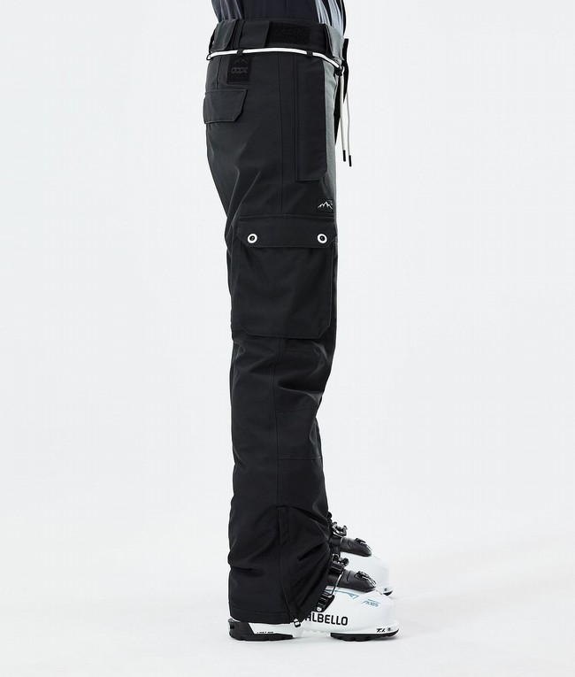 Women Dope Iconic W 2021 Ski Pants Black | ZVUIKFQ-60