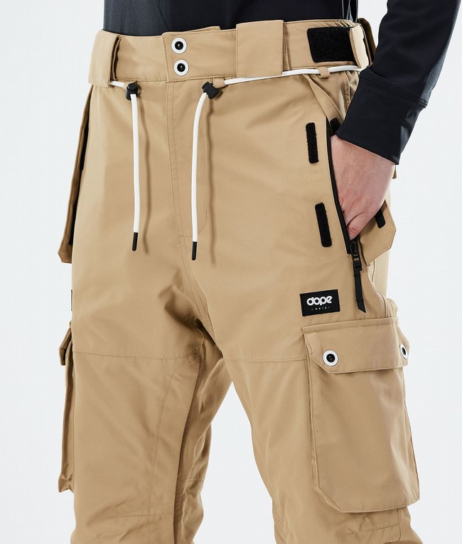 Women Dope Iconic W 2021 Ski Pants Khaki | EALPZYH-37