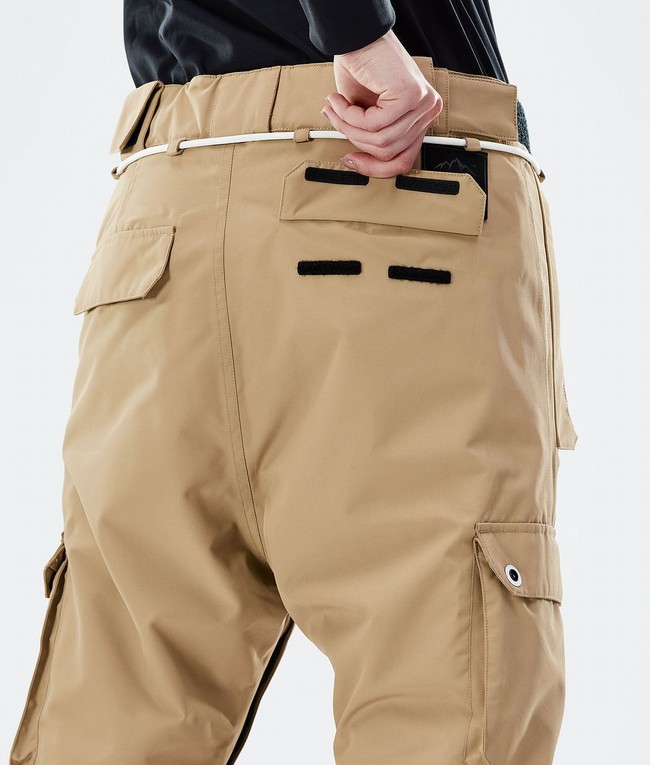 Women Dope Iconic W 2021 Ski Pants Khaki | EALPZYH-37