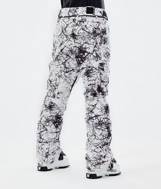 Women Dope Iconic W 2021 Ski Pants White / Black | DPMSBYA-64