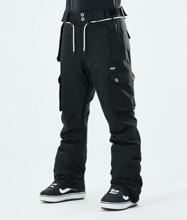 Women Dope Iconic W 2021 Snowboard Pants Black | IKZPNHY-95