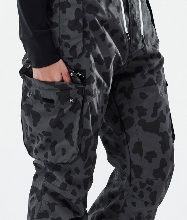 Women Dope Iconic W Ski Pants Black | CPTMKJN-71