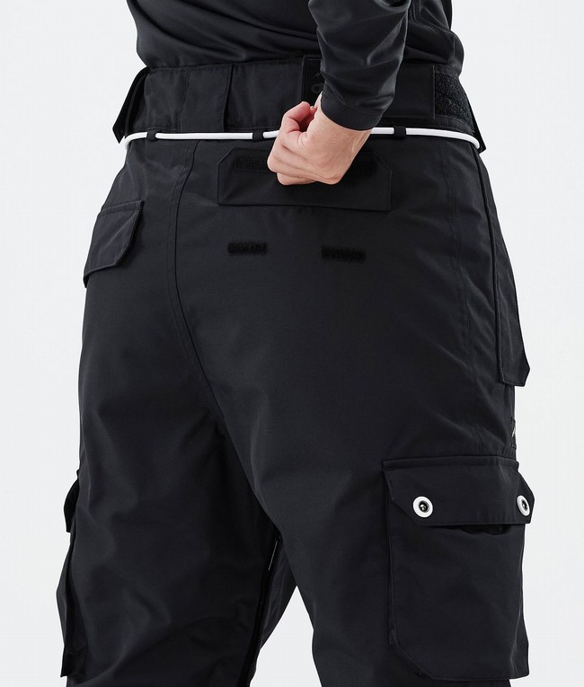 Women Dope Iconic W Ski Pants Black | TNMGQDL-05