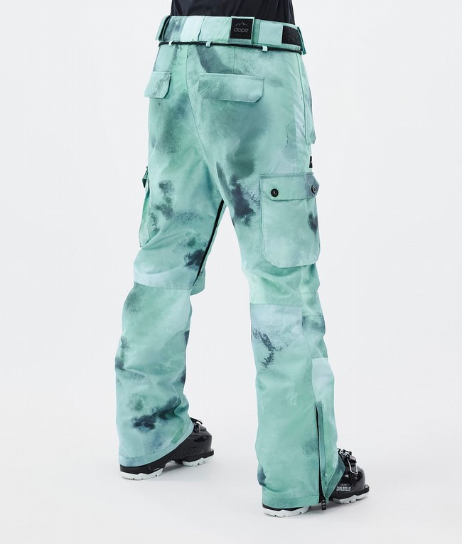 Women Dope Iconic W Ski Pants Green | GMKOLJY-10