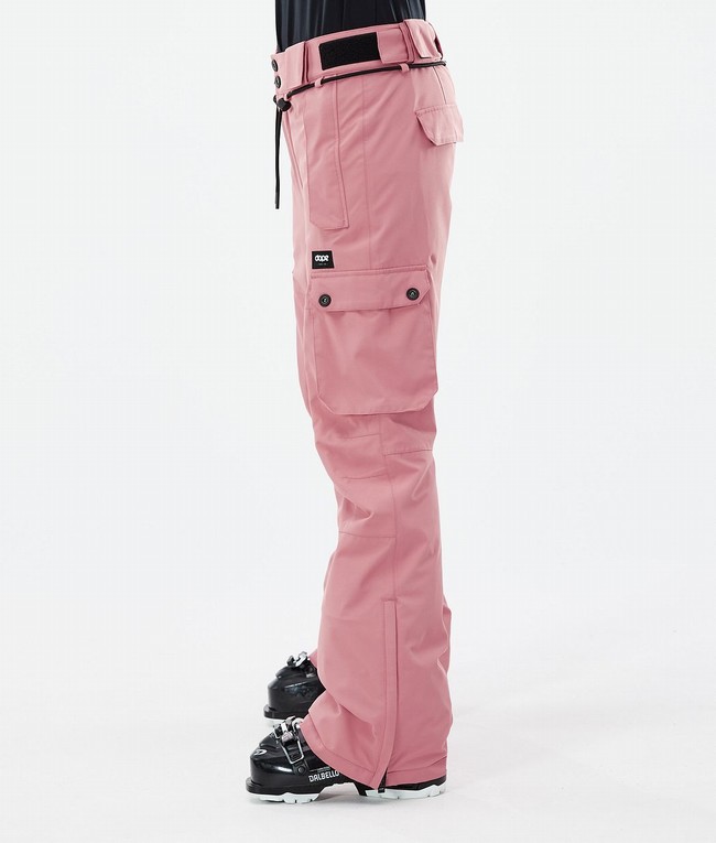 Women Dope Iconic W Ski Pants Pink | FUMWXSJ-24