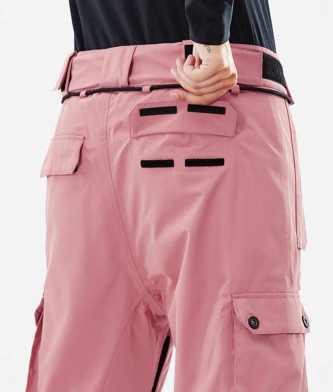 Women Dope Iconic W Ski Pants Pink | FUMWXSJ-24