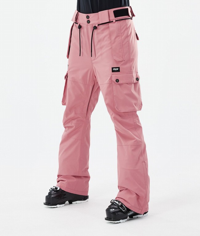 Women Dope Iconic W Ski Pants Pink | FUMWXSJ-24