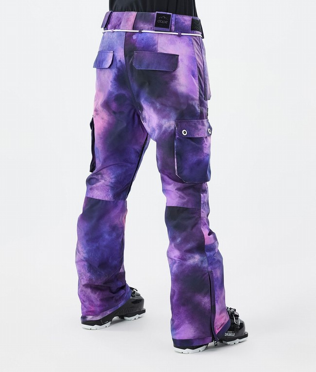 Women Dope Iconic W Ski Pants Purple | CKSZNFB-65