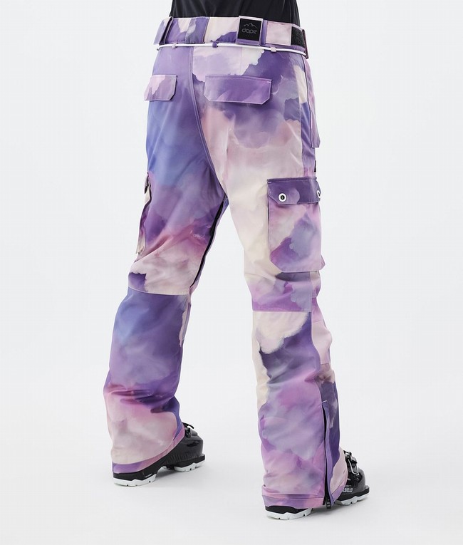 Women Dope Iconic W Ski Pants Purple | WHJAOZN-43