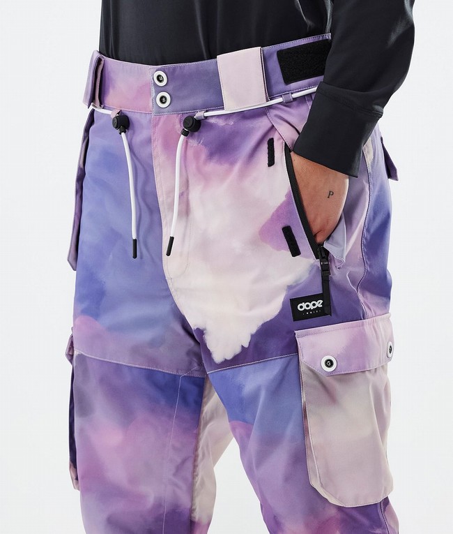 Women Dope Iconic W Ski Pants Purple | WHJAOZN-43