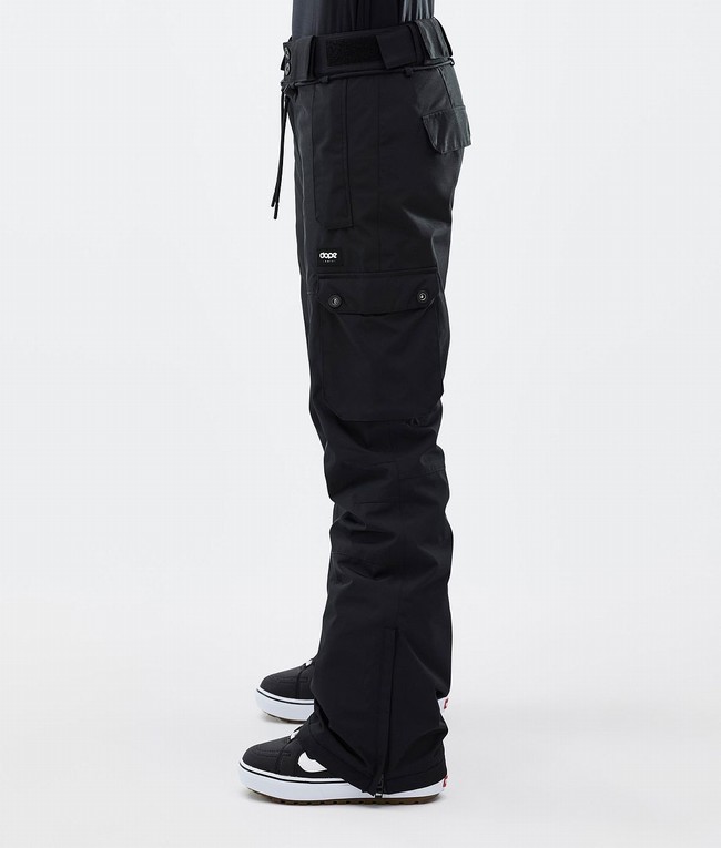 Women Dope Iconic W Snowboard Pants Black | TCWHEFY-75