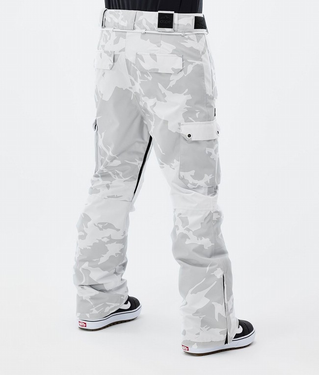 Women Dope Iconic W Snowboard Pants Grey / Camo | TYMXCZD-50