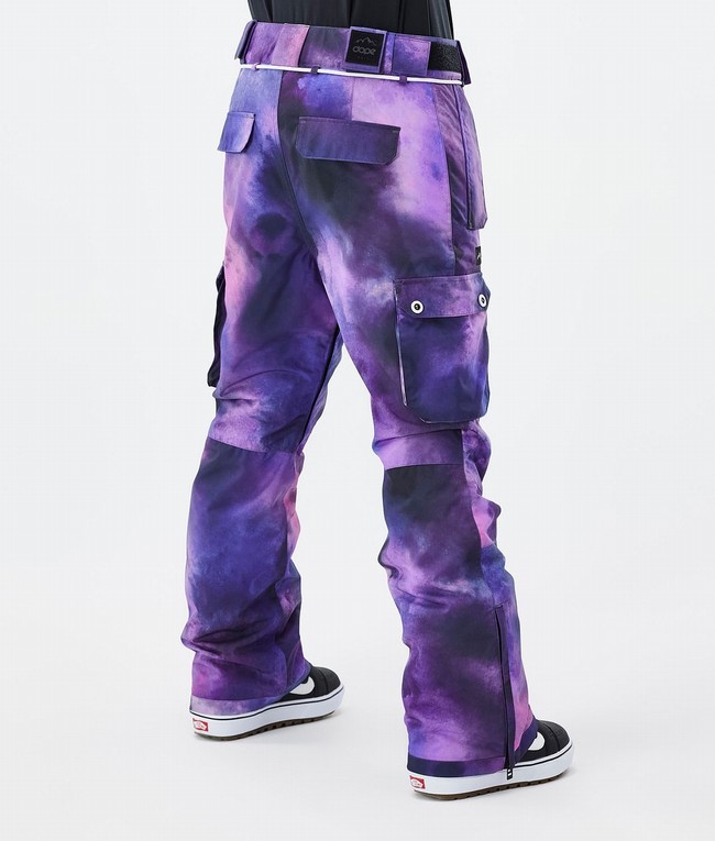 Women Dope Iconic W Snowboard Pants Purple | GJNXFQZ-41