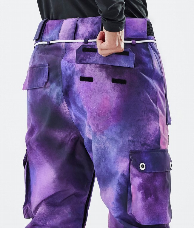 Women Dope Iconic W Snowboard Pants Purple | GJNXFQZ-41