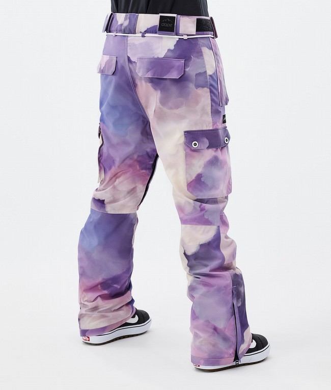 Women Dope Iconic W Snowboard Pants Purple | WNZUTSY-08