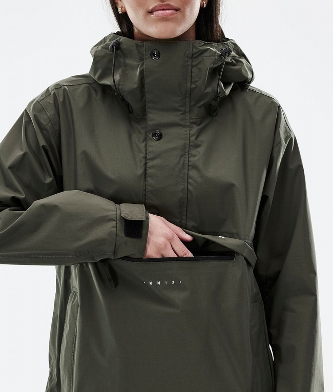 Women Dope Legacy Light W Outdoor Jackets Green | PLINQEK-90