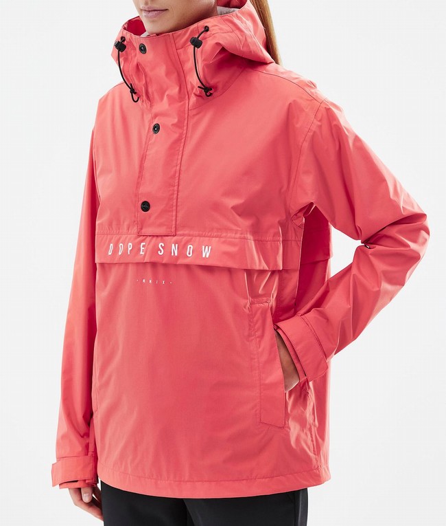 Women Dope Legacy Light W Outdoor Jackets Coral | JGDFYRO-87