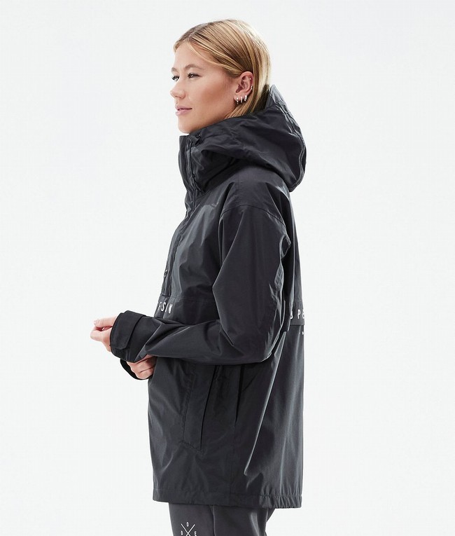 Women Dope Legacy Light W Outdoor Jackets Black | NLHITEU-93