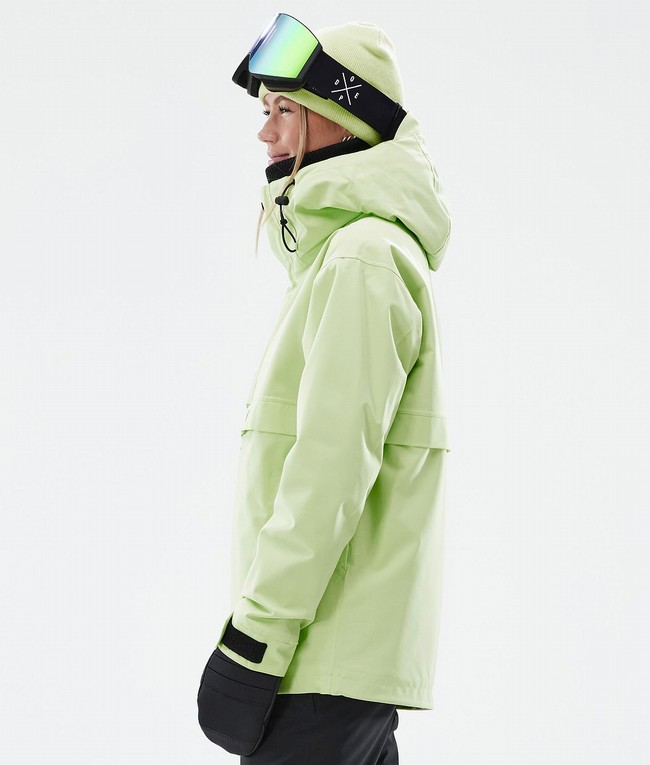 Women Dope Legacy W Ski Jackets Green | OTCURDH-78