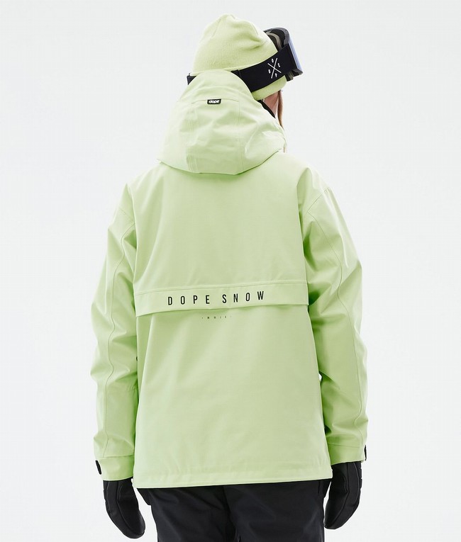 Women Dope Legacy W Ski Jackets Green | OTCURDH-78