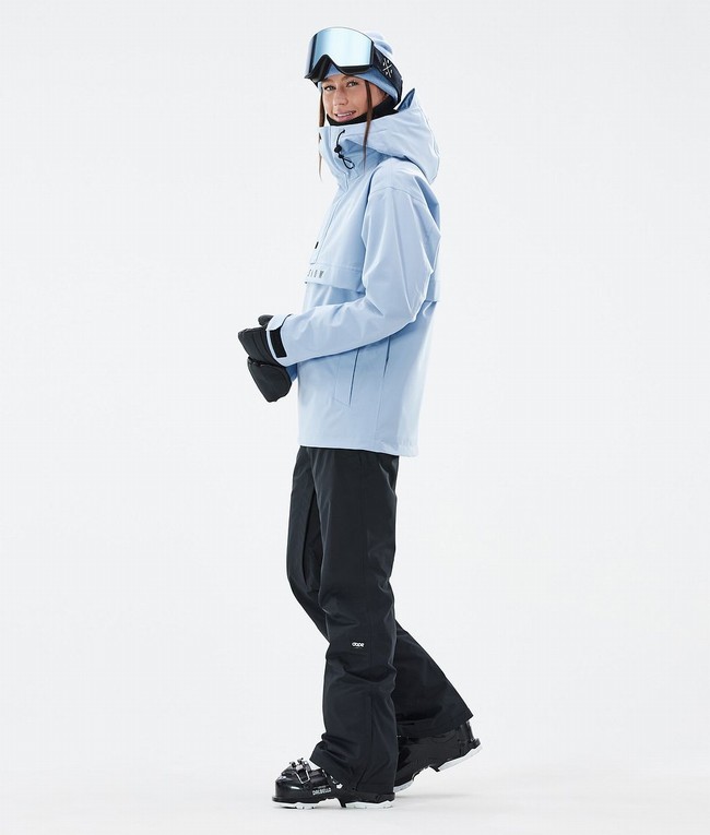 Women Dope Legacy W Ski Jackets Light Blue | QCTAZPM-15