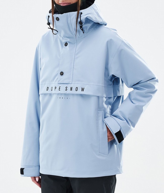 Women Dope Legacy W Ski Jackets Light Blue | QCTAZPM-15