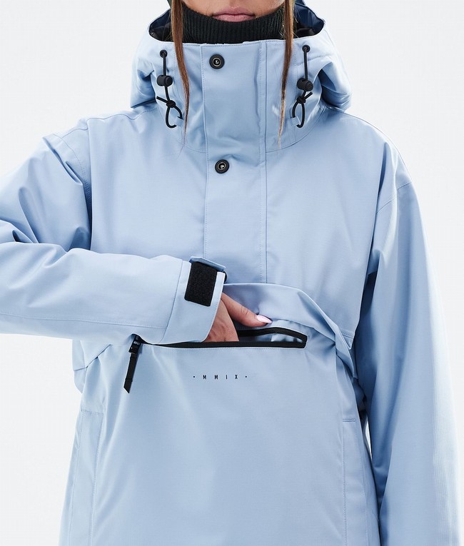 Women Dope Legacy W Ski Jackets Light Blue | QCTAZPM-15