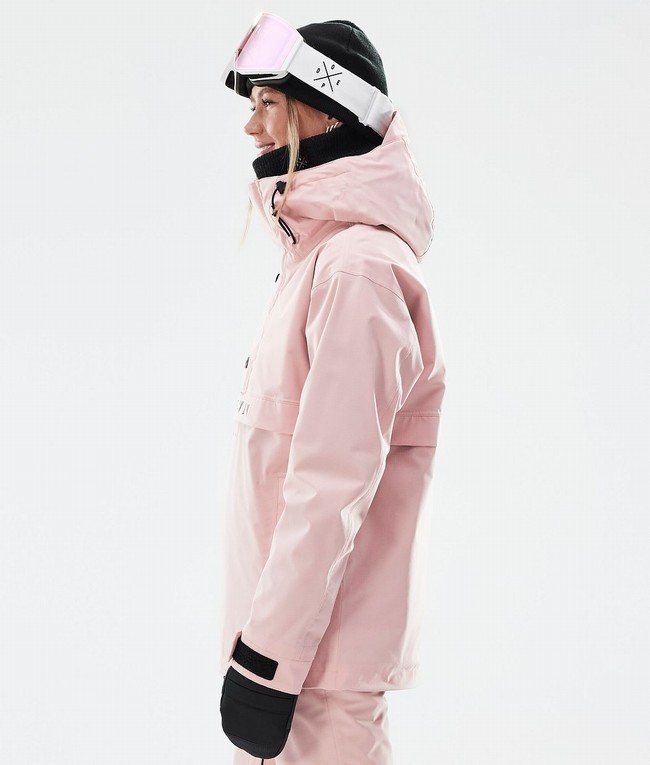 Women Dope Legacy W Ski Jackets Pink | ZAUXPTL-06