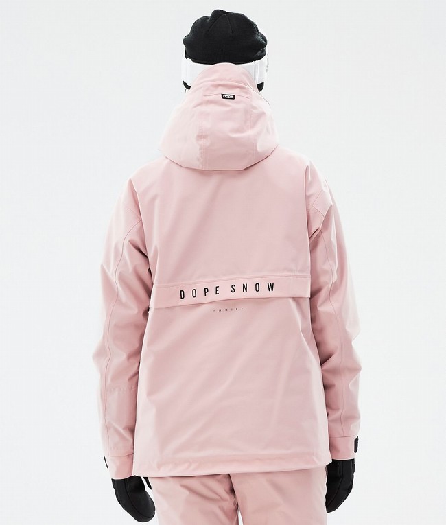 Women Dope Legacy W Ski Jackets Pink | ZAUXPTL-06