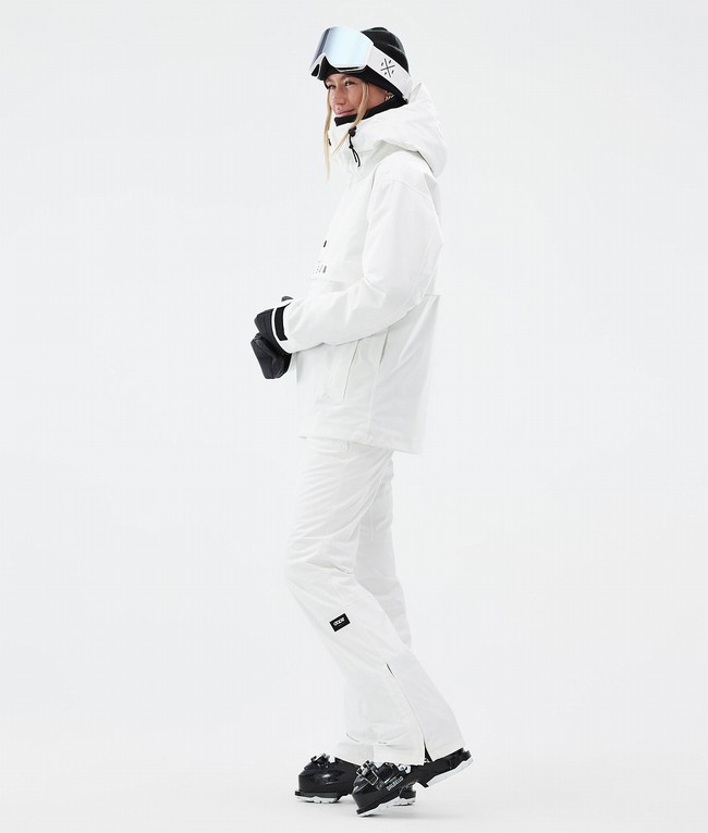 Women Dope Legacy W Ski Jackets White | FKAGSEW-50