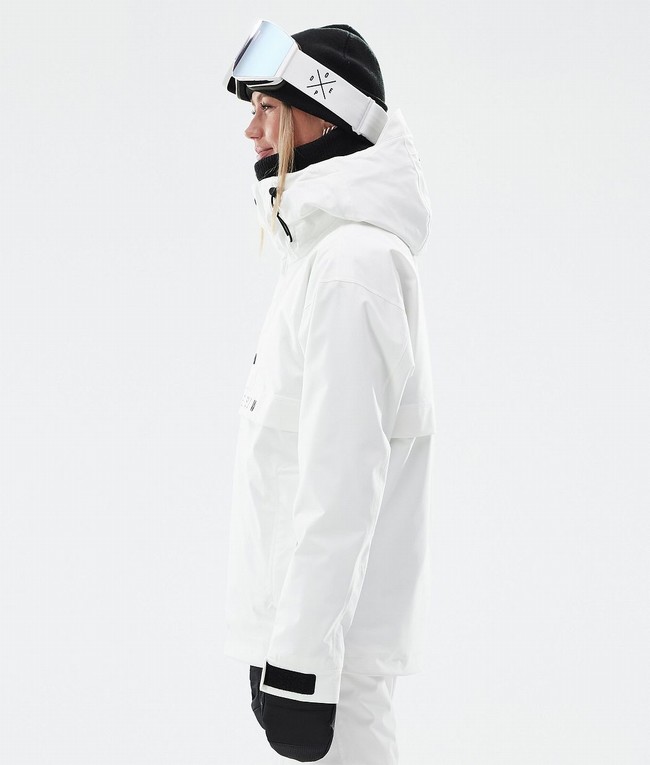 Women Dope Legacy W Ski Jackets White | FKAGSEW-50