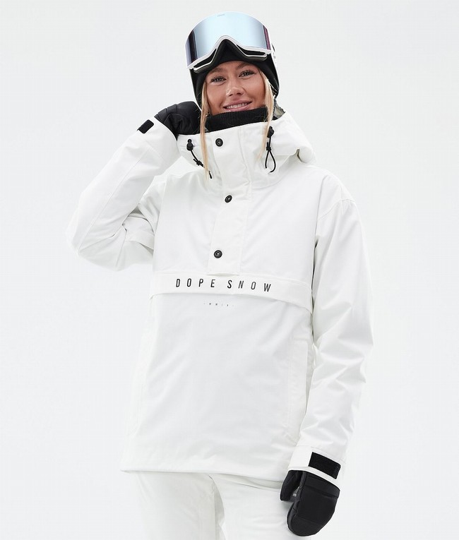 Women Dope Legacy W Ski Jackets White | FKAGSEW-50