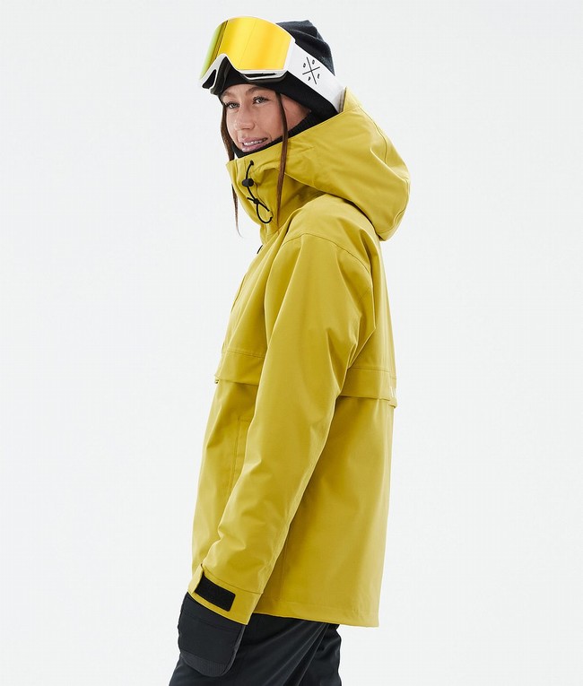 Women Dope Legacy W Ski Jackets Yellow | VPYXAJC-26