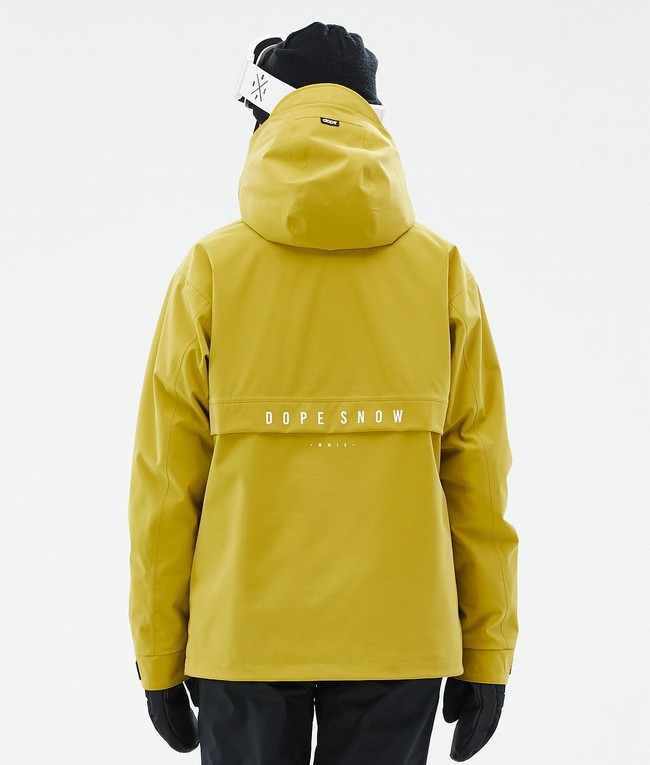 Women Dope Legacy W Ski Jackets Yellow | VPYXAJC-26