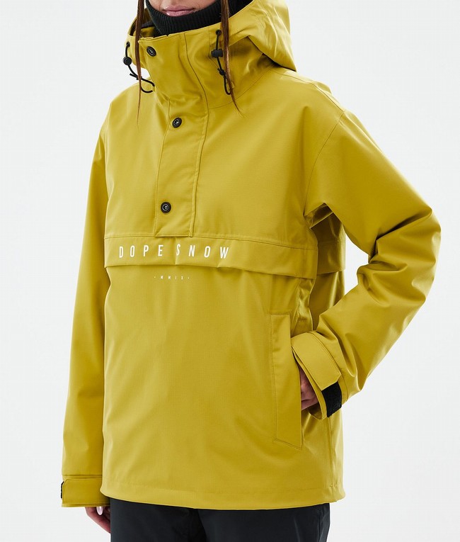 Women Dope Legacy W Ski Jackets Yellow | VPYXAJC-26