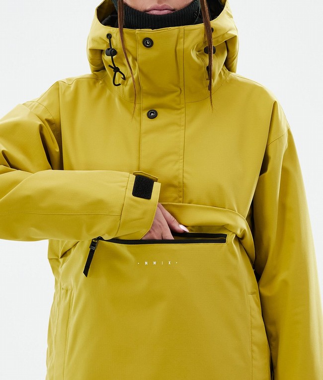 Women Dope Legacy W Ski Jackets Yellow | VPYXAJC-26