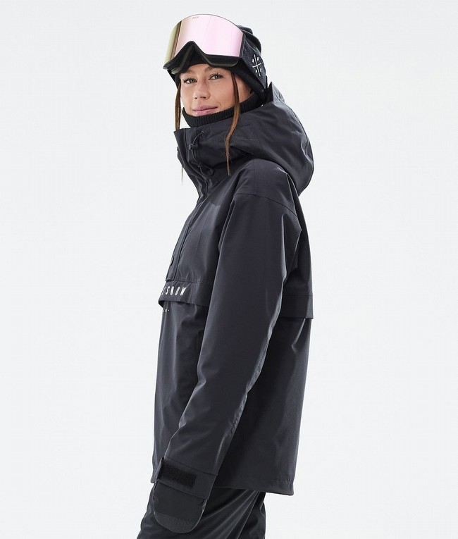 Women Dope Legacy W Snowboard Jackets Black | KOFVBRC-75