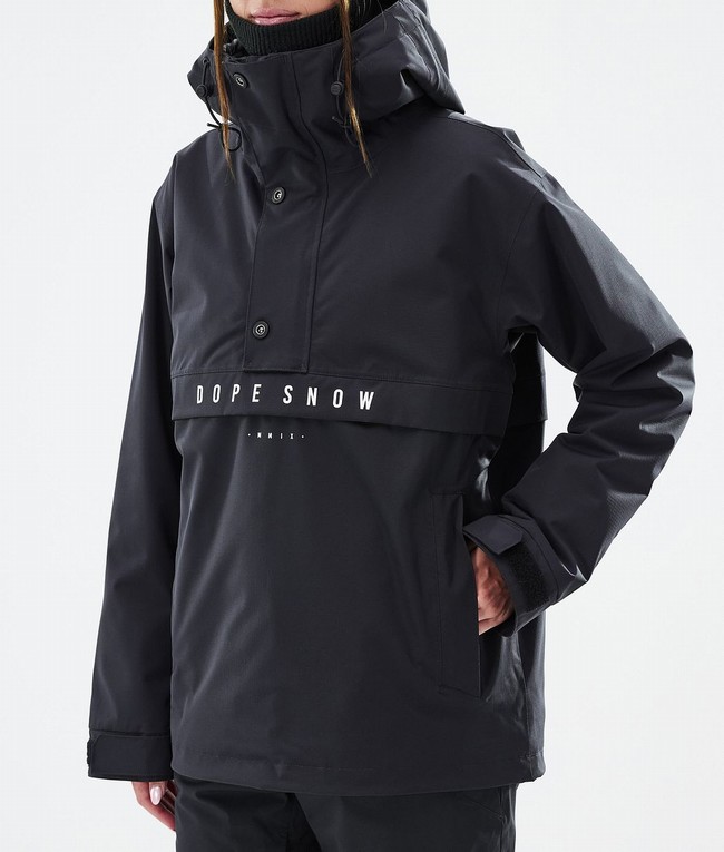 Women Dope Legacy W Snowboard Jackets Black | KOFVBRC-75